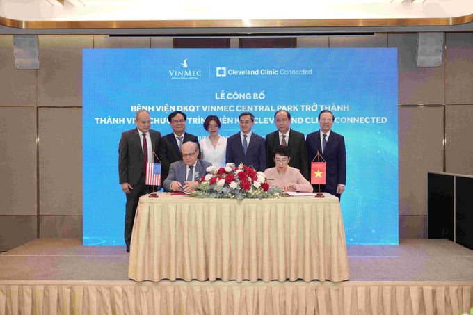 Vinmec Central Park chính thức trở thành thành viên của hệ thống y tế top đầu thế giới Cleveland Clinic Connected