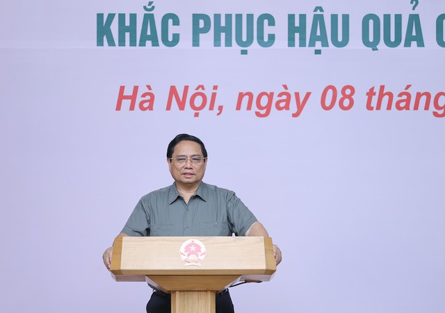 Thủ tướng chủ trì Hội nghị triển khai các biện pháp cấp bách khắc phục hậu quả bão số 3- Ảnh 3. Thủ tướng chủ trì Hội nghị triển khai các biện pháp cấp bách khắc phục hậu quả bão số 3- Ảnh 3.