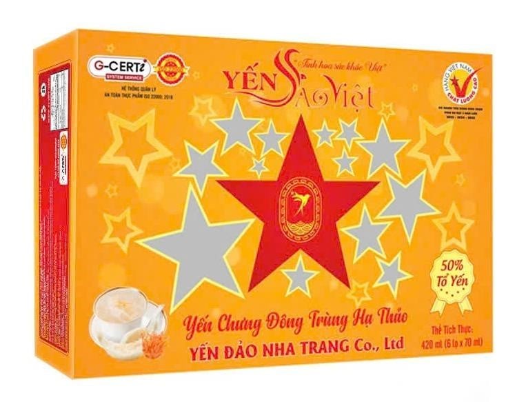 Yến Sao Việt đông trùng hạ thảo