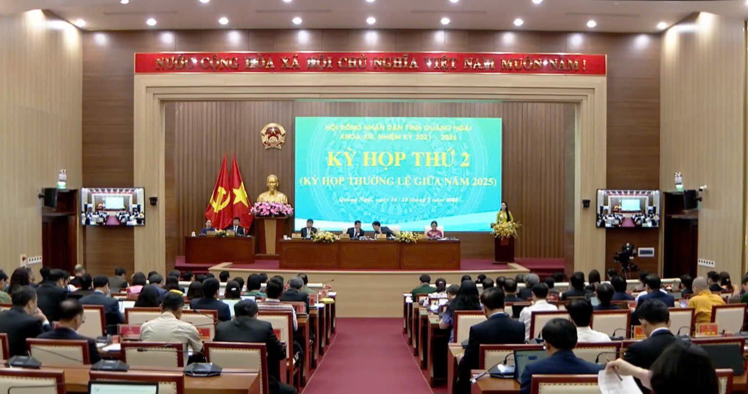 Quang cảnh Kỳ họp thứ 2, HĐND tỉnh khóa XIII
