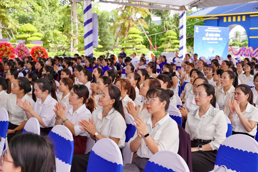 Lễ chào mừng năm học mới 2025 - 2026 là dấu mốc quan trọng trong chiến lược phát triển Trường Đại học Quang Trung giai đoạn 2025 - 2030