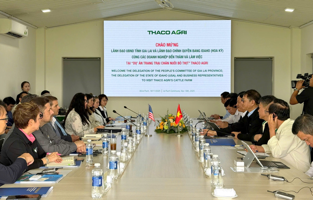 Quang cảnh buổi làm việc