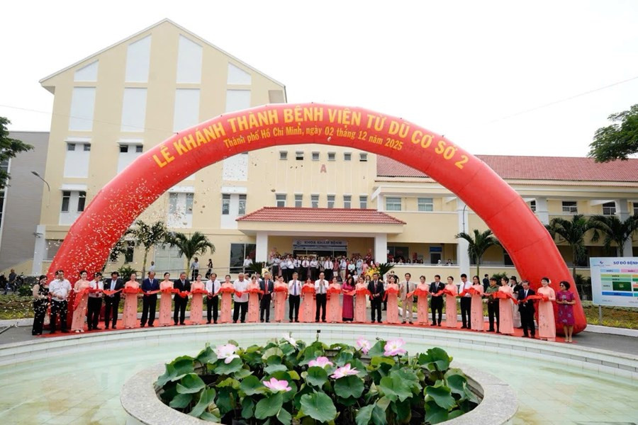 Bệnh viện Từ Dũ cơ sở 2 chính thức ra mắt tại Cần Giờ (Ảnh: Sở Y tế TP. Hồ Chí Minh)