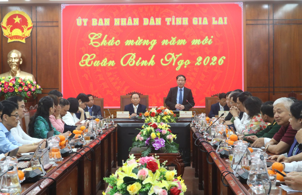 Quang cảnh cuộc họp. (Ảnh: Kim Loan)
