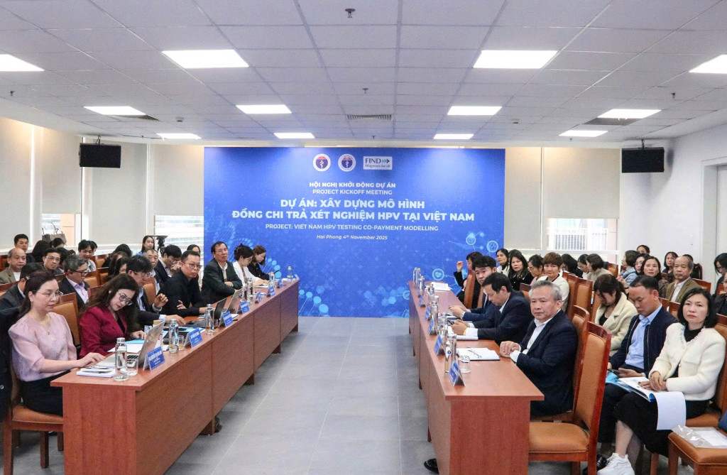 Các đại biểu tham dự buổi làm việc.