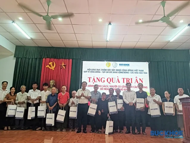Tri ân gia đình chính sách, người có công với cách mạng có hoàn cảnh khó khăn tại huyện Yên Thành, tỉnh Nghệ An