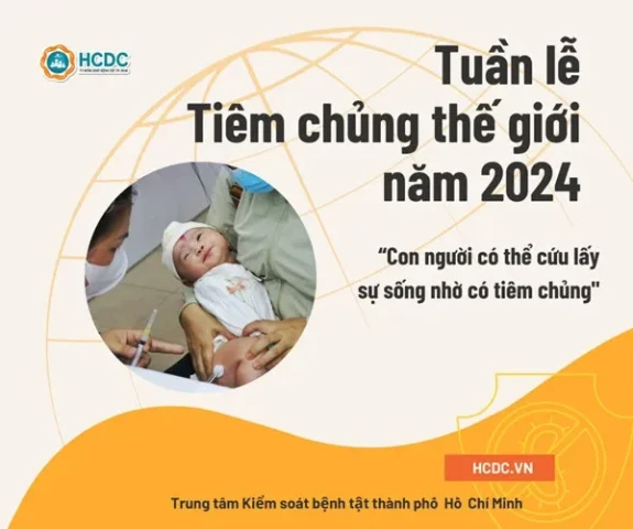 TP Hồ Chí Minh hưởng ứng Tuần lễ Tiêm chủng thế giới năm 2024