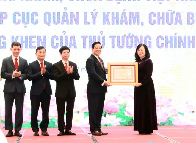 Lễ Kỷ niệm 70 năm thành lập hệ thống khám bệnh, chữa bệnh và 15 năm tái thành lập Cục Quản lý Khám, chữa bệnh