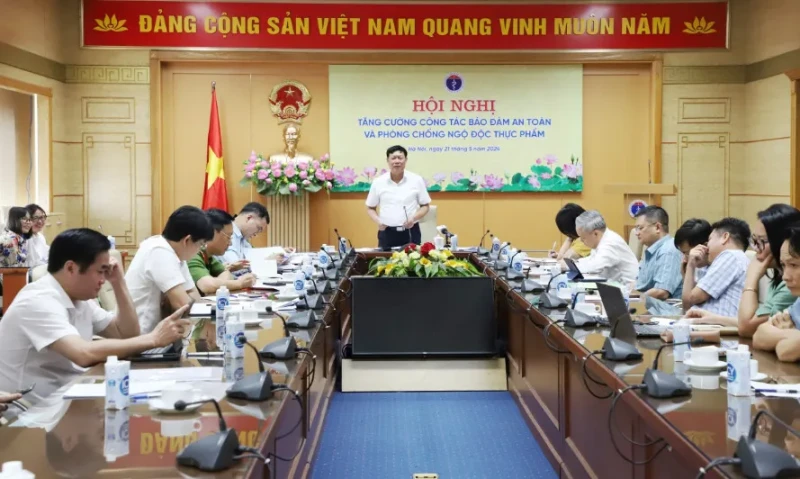 Bộ Y tế tổ chức hội nghị công tác đảm bảo an toàn thực phẩm và phòng, chống ngộ độc thực phẩm
