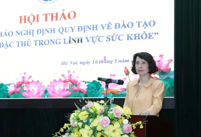 Bộ Y tế tổ chức hội thảo góp ý dự thảo “Nghị định quy định về đào tạo chuyên sâu đặc thù trong lĩnh vực sức khoẻ”