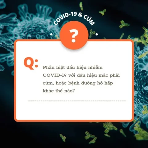 Cách phân biệt cúm và COVID-19