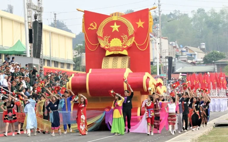 Sơ duyệt diễu binh, diễu hành Kỷ niệm 70 năm Chiến thắng Điện Biên Phủ