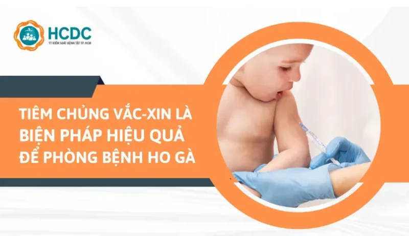 Tiêm chủng vaccine ho gà cho các lứa tuổi