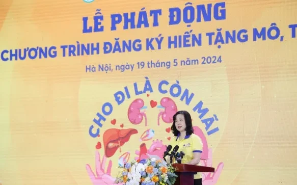 Bộ trưởng Bộ Y tế Đào Hồng Lan gửi thư kêu gọi cán bộ, nhân viên ngành Y tế tham gia đăng ký hiến mô, tạng cứu người