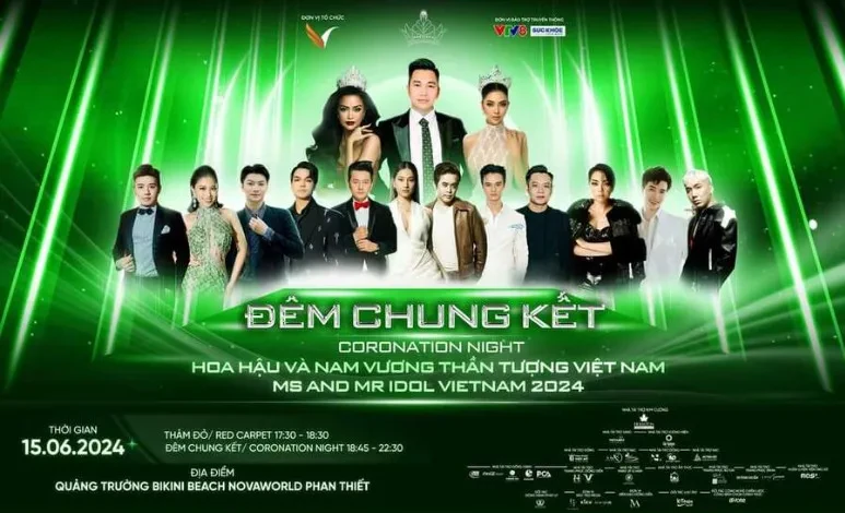 Tân Hoa Hậu và Tân Nam Vương cuộc thi “Hoa Hậu và Nam Vương Thần tượng Việt Nam” 2024