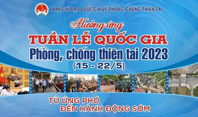 Hưởng ứng Tuần lễ Quốc gia về Phòng chống thiên tai năm 2023