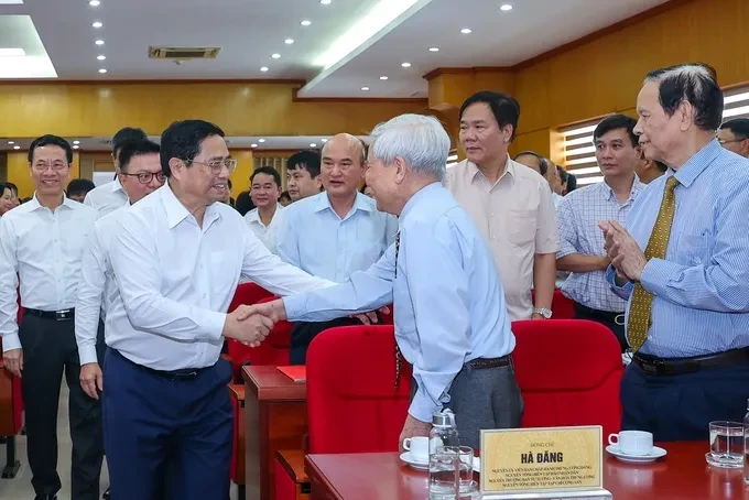 Thủ tướng Phạm Minh Chính tới thăm, làm việc với Hội Nhà báo Việt Nam