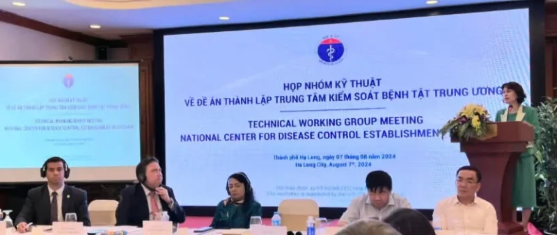 Bộ Y tế tổ chức cuộc họp nhóm kỹ thuật xin ý kiến dự thảo Đề án thành lập Trung tâm Kiểm soát bệnh tật Trung ương