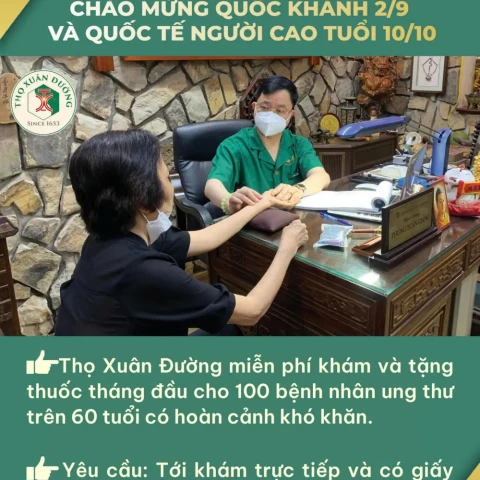 Thọ Xuân Đường triển khai khám bệnh từ thiện và phát thuốc miễn phí chào mừng Quốc khánh 2/9 và Quốc tế Người Cao tuổi 10/10