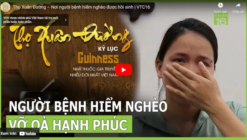 Thọ Xuân Đường – Nơi nhiều người bệnh được hồi sinh
