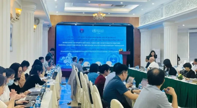 Bộ Y tế và WHO tổ chức Hội thảo cập nhật hướng dẫn quốc gia về giám sát trọng điểm lồng ghép COVID-19, cúm và tác nhân đường hô hấp