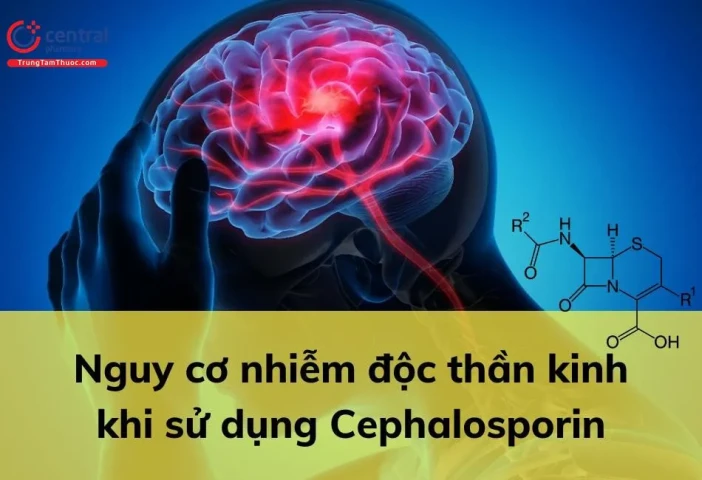 Medsafe: Nguy cơ nhiễm độc thần kinh liên quan đến sử dụng kháng sinh nhóm cephalosporin