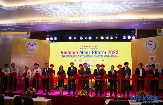 Khai mạc Triển lãm quốc tế chuyên ngành Y Dược Việt Nam 2023