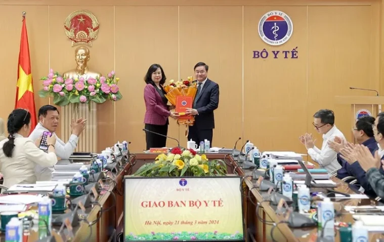 Bộ Y tế bổ nhiệm ông Hoàng Minh Đức giữ chức vụ Cục trưởng Cục Y tế dự phòng