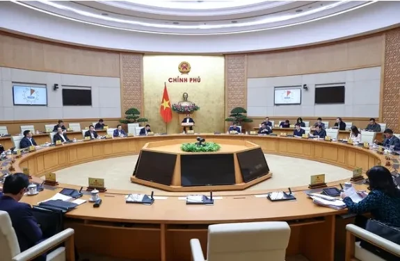 Thủ tướng Chính phủ Phạm Minh Chính chủ trì Phiên họp Chính phủ chuyên đề về xây dựng pháp luật tháng 1/2024