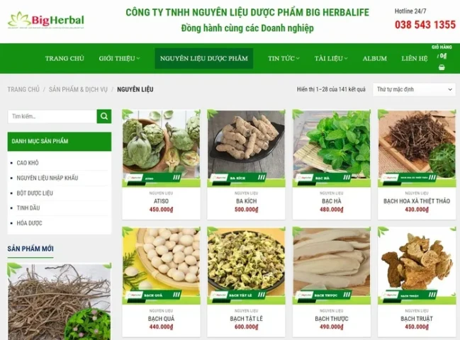 Bộ Y tế thu hồi Giấy chứng nhận đủ điều kiện kinh doanh dược của Công ty TNHH nguyên liệu dược phẩm Big Herbalife