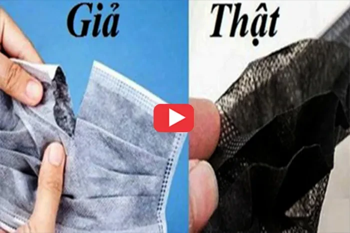Giúp người tiêu dùng phân biệt loại khẩu trang