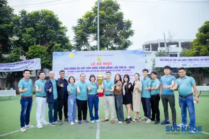 Những người thầm lặng làm nên thành công của Giải bóng Cúp Sức Khoẻ Cộng Đồng