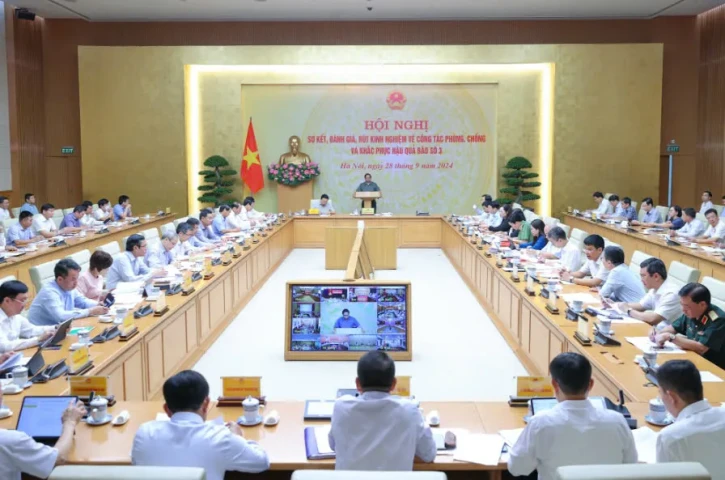 Hội nghị sơ kết, đánh giá, rút kinh nghiệm về công tác phòng, chống và khắc phục hậu quả bão số 3