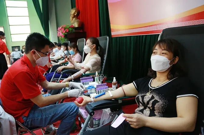 Hà Nội: Ngành Y tế tổ chức hiến máu tình nguyện đợt II năm 2023