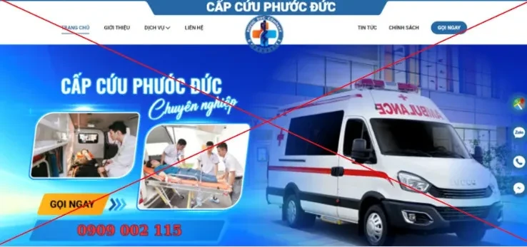 TP. Hồ Chí Minh: Phát hiện cơ sở cung cấp dịch vụ vận chuyển cấp cứu không phép trên địa bàn Quận 8