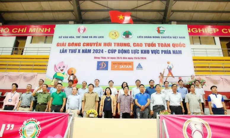 Hội GDCSSKCĐ Việt Nam tham gia tổ chức Giải Bóng chuyền hơi trung, cao tuổi toàn quốc lần thứ X năm 2024 – Cúp Động Lực khu vực phía Nam