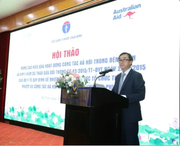 Hội thảo “Nâng cao hiệu quả hoạt động công tác xã hội trong bệnh viện”