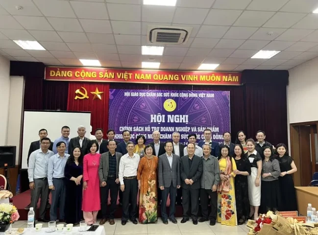 Hội nghị “Chính sách hỗ trợ phát triển Doanh nghiệp và Sản phẩm khoa học công nghệ chăm sóc sức khỏe cộng đồng”