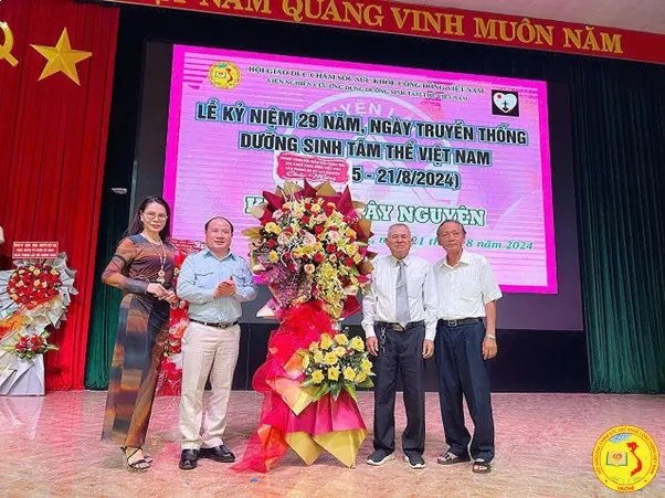 Hội Dưỡng sinh tâm thể tỉnh Đắk Lắk tổ chức Lễ kỷ niệm 29 năm Ngày truyền thống Dưỡng sinh tâm thể Việt Nam (21/8/1995 – 21/8/2024)