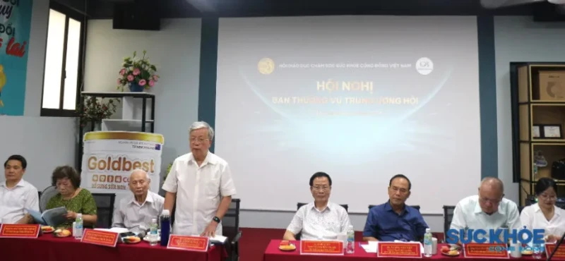 Nghị quyết Hội nghị Ban Thường vụ Trung ương Hội Giáo dục chăm sóc sức khỏe cộng đồng Việt Nam, quý II năm 2024