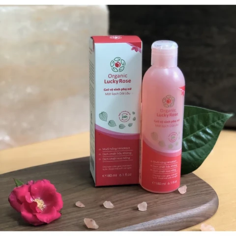 Đình chỉ lưu hành, thu hồi mỹ phẩm Gel vệ sinh phụ nữ Organic Lucky Rose không đạt tiêu chuẩn chất lượng