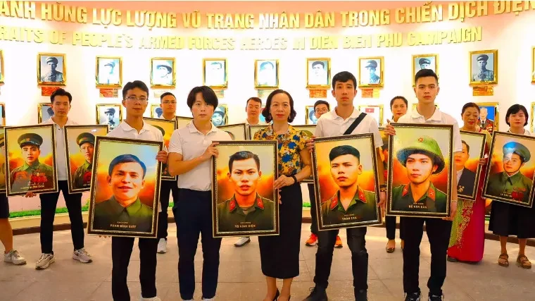 Team Lee phục dựng hàng nghìn bức ảnh chân dung Liệt sĩ