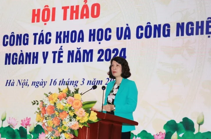 Bộ Y tế tổ chức hội thảo triển khai công tác khoa học và công nghệ ngành Y tế năm 2024