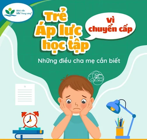 Những điều cha mẹ cần biết về vấn đề trẻ áp lực học tập chuyển cấp