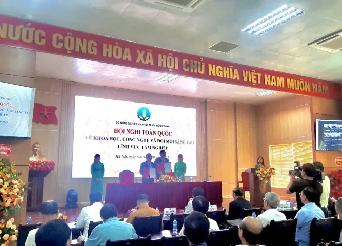 Khoa học, công nghệ và đổi mới sáng tạo đã đóng góp tích cực vào sự phát triển của ngành Lâm nghiệp