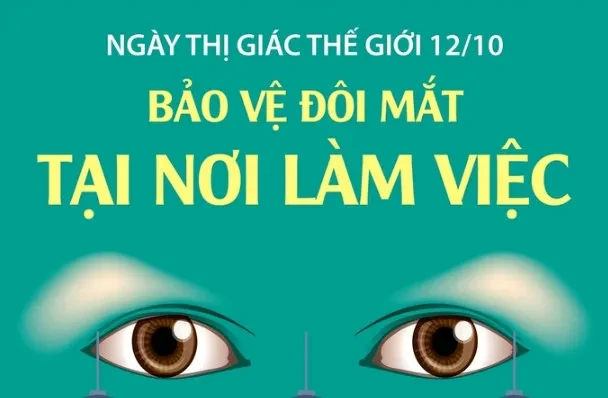 Ngày Thị giác Thế giới 12/10 – “Hãy yêu đôi mắt của bạn tại nơi làm việc”