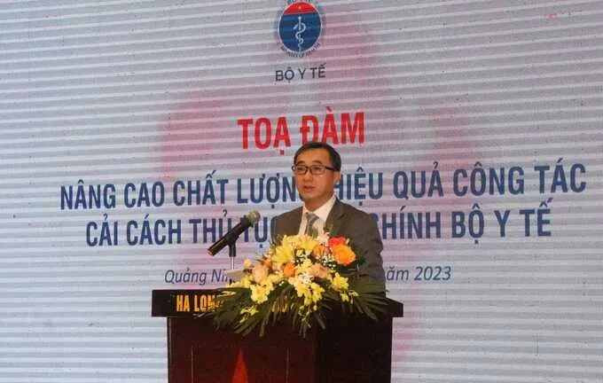 Tọa đàm: “Nâng cao chất lượng, hiệu quả công tác cải cách thủ tục hành chính Bộ Y tế”