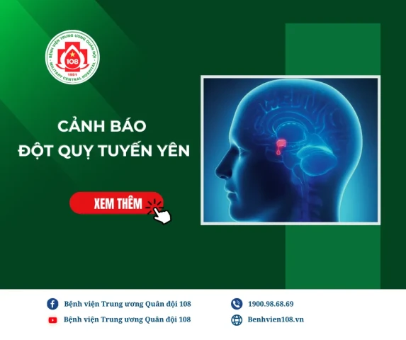 Cảnh báo đột quỵ tuyến yên