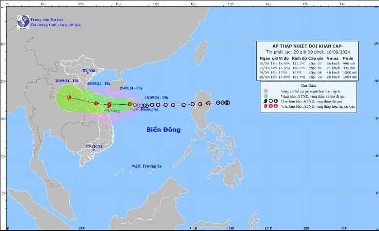 Thủ tướng chỉ đạo tập trung ứng phó áp thấp nhiệt đới có khả năng mạnh lên thành bão và mưa lũ