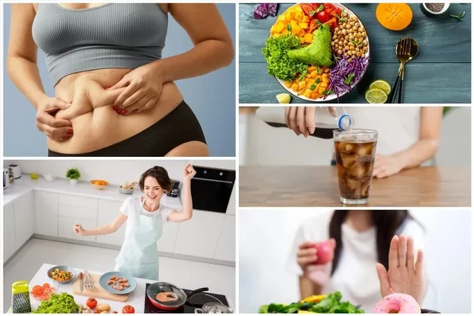 Thói quen khiến bạn không giảm được cân và mỡ bụng